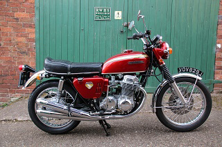 1970 Honda CB750 (an original UK registered machine)